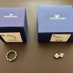 Swarovski Ring & Earrings
